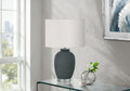 Lighting, Table Lamp, Ceramic, Contemporary - Blue