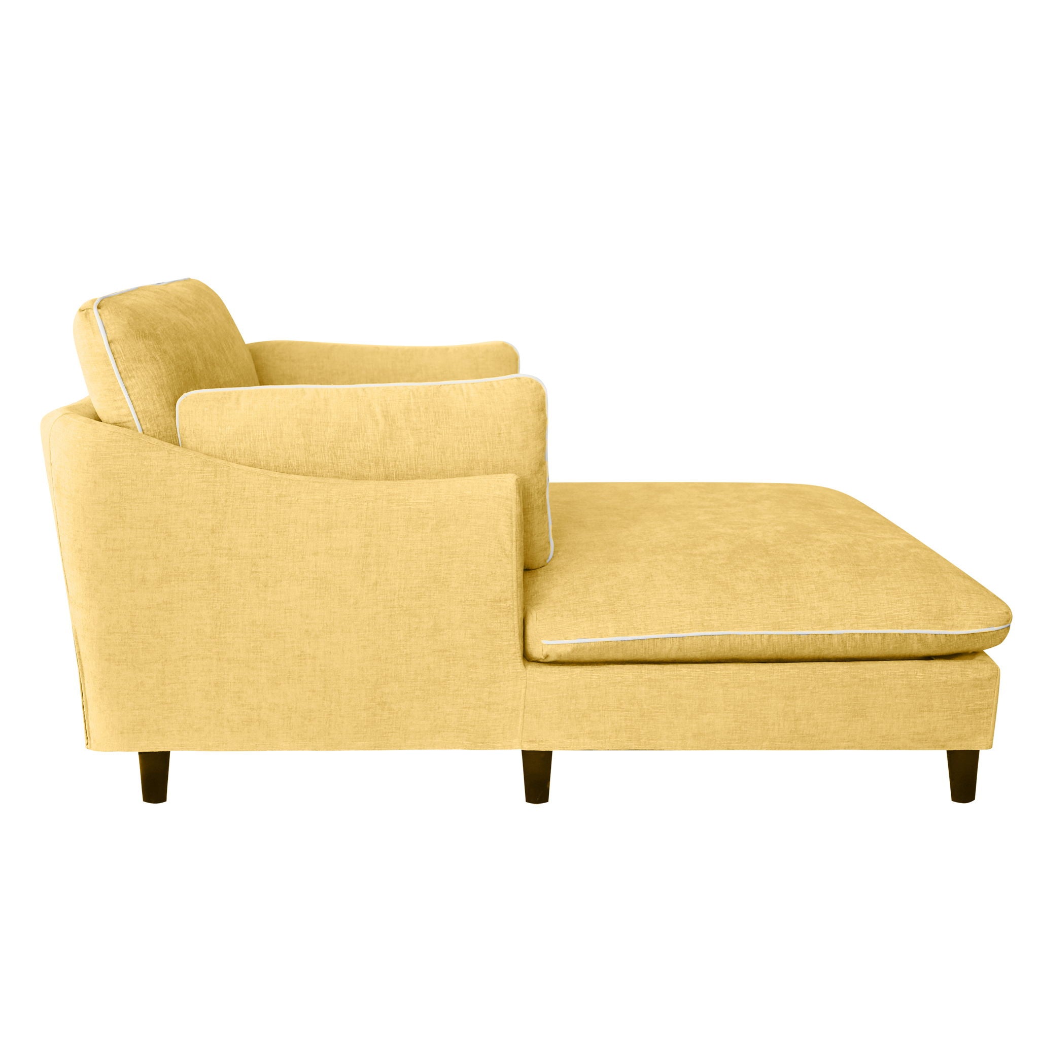 Modern Chaise Lounge Couch Sofa Bed With Pillows