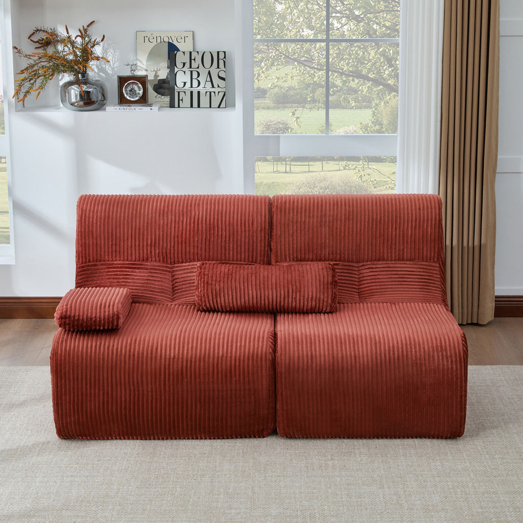 Modern Sectional Loveseat With Ergonomic Design