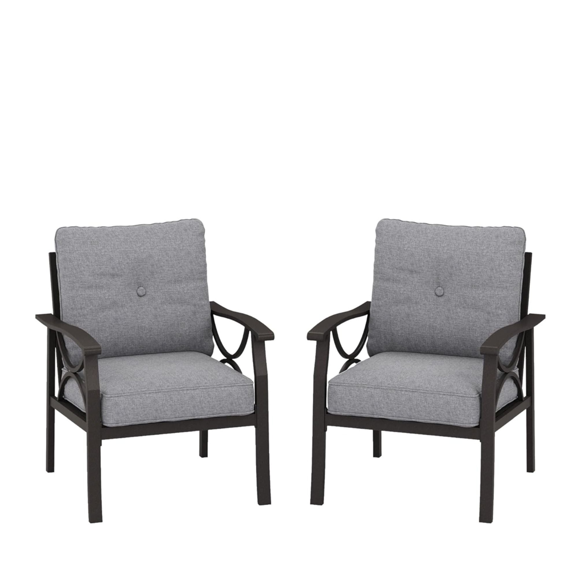 Patio Furniture Set With Coffee Table And Cushions For Backyard