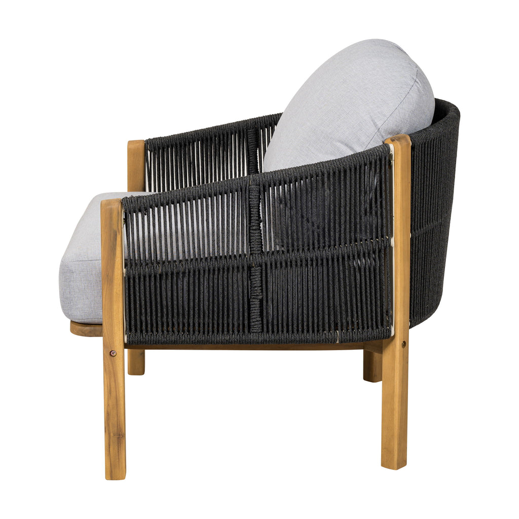 Grotta - Outdoor Wood Club Chair (Set of 2)