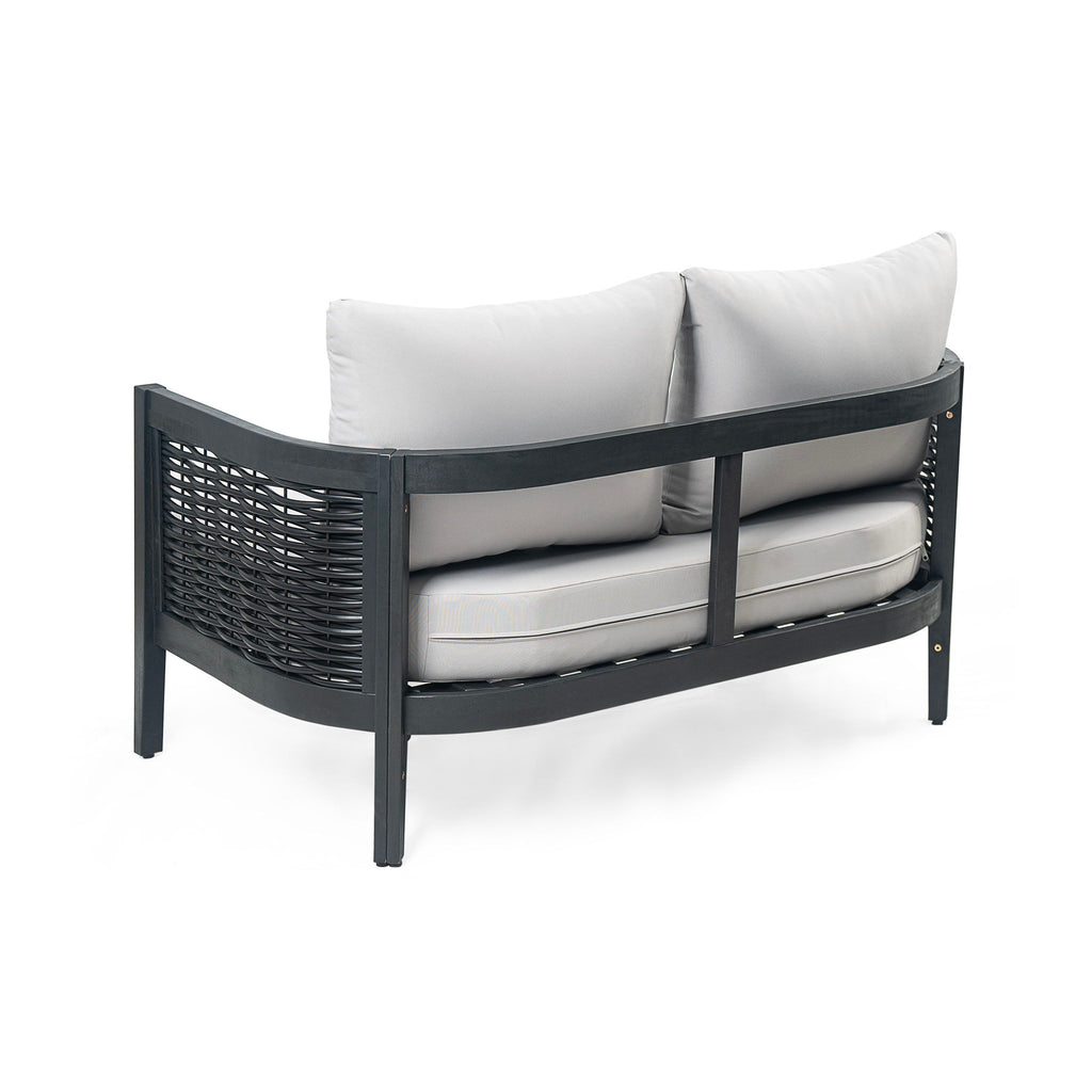 Outdoor Seating Group With Cushions And Coffee Table