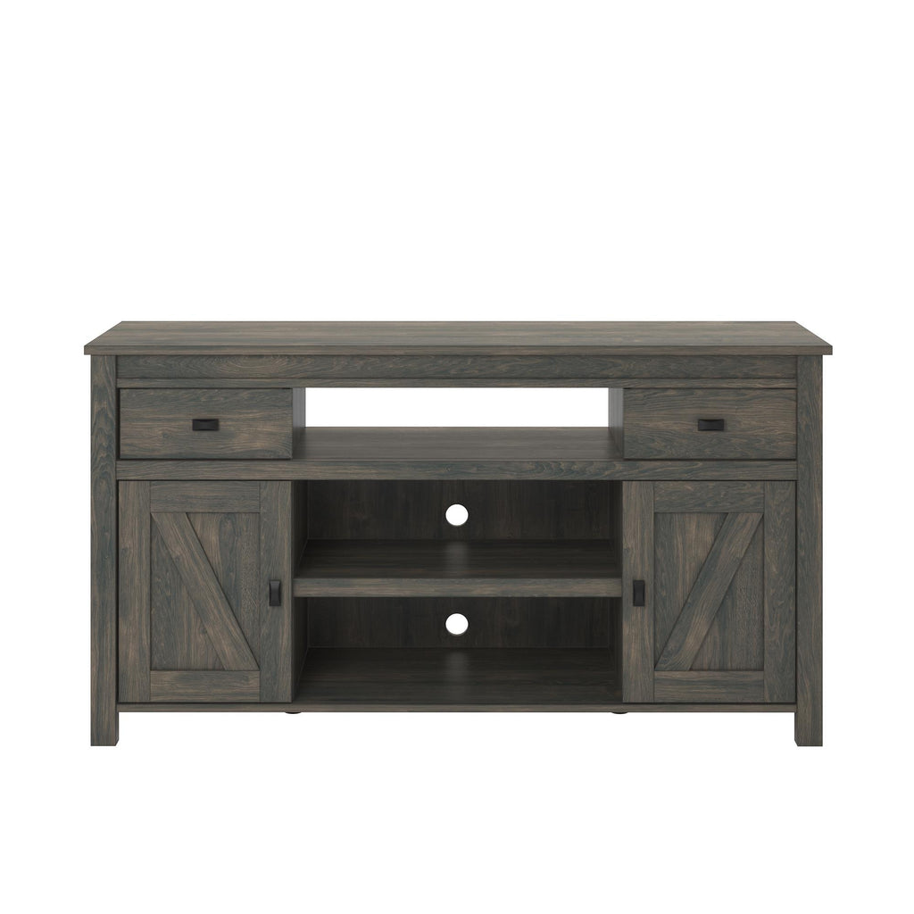 Farmington - TV Stand For TVs Up To 60" - Oak