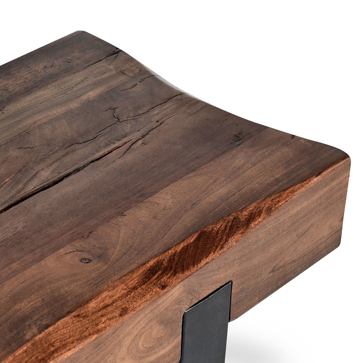 Duarte - Solid Wood Bench - Reclaimed Brown