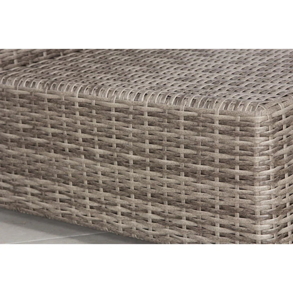 Chic Wide Outdoor Loveseat With Cushions