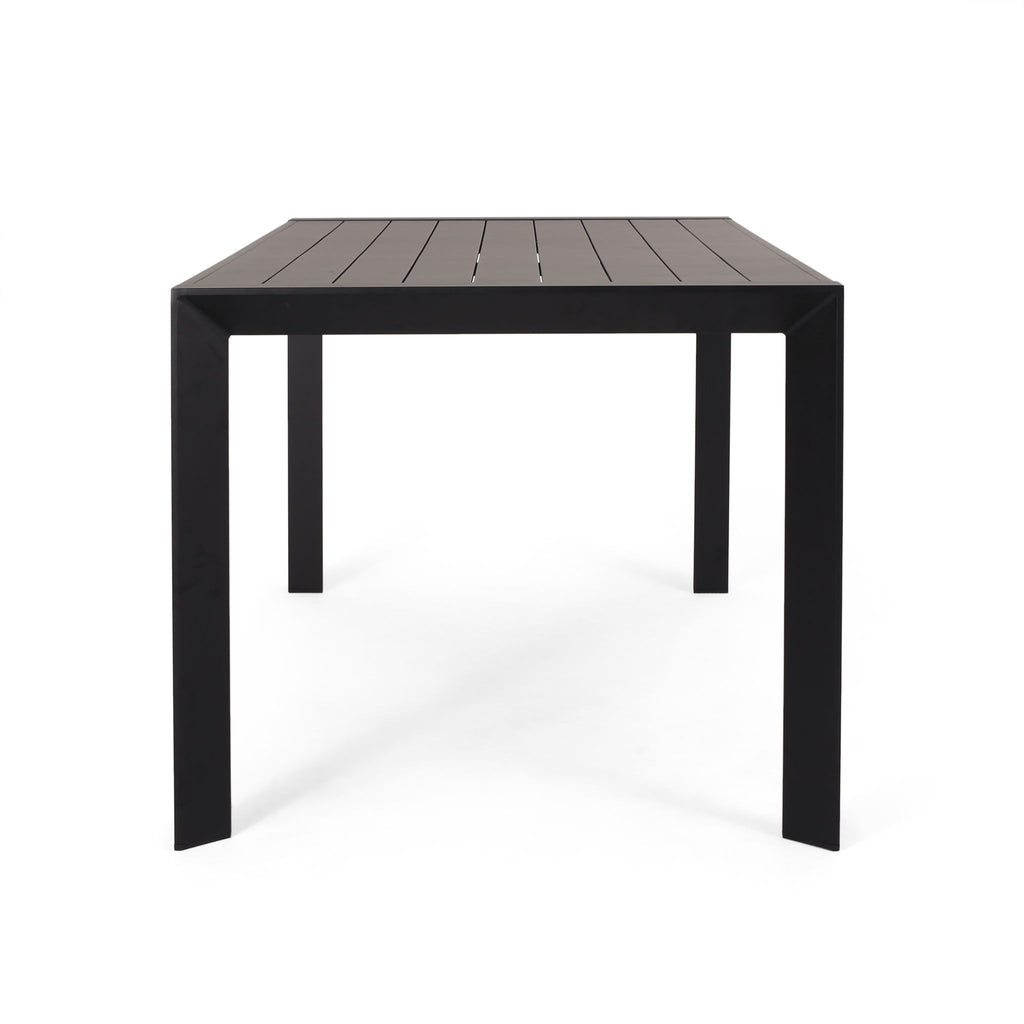 7 Piece Dining Set With Stackable Chairs