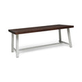 Equilibrium - Outdoor Dining Table With Wooden Frame And Slat Top