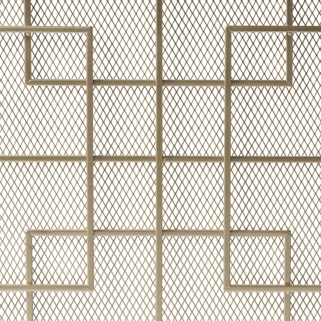 Dorothy - Modern Single Panel Iron Fire Screen