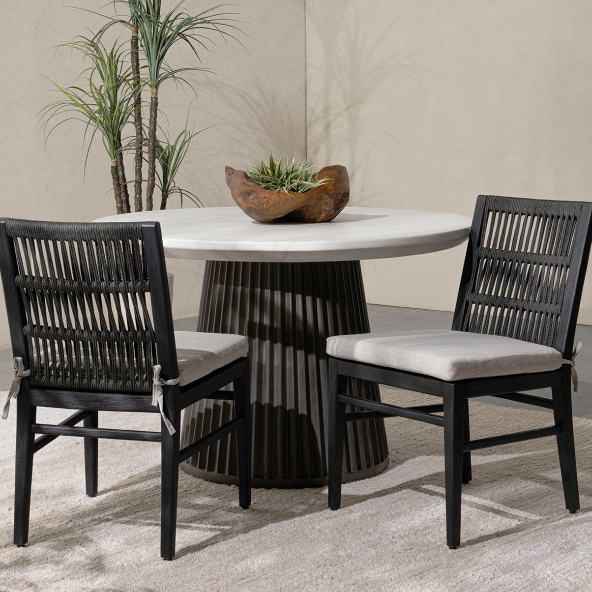 Westville - Outdoor Dining Chair (Set of 2) - Black