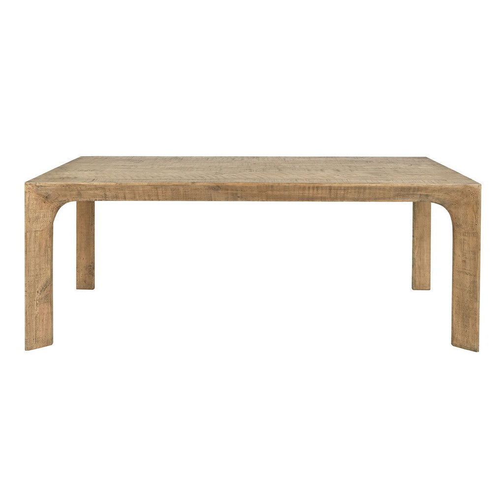 Crest - Dining Table - Warm Natural