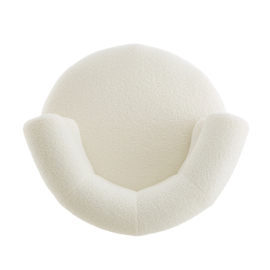 Round Swivel Accent Chair For Living Room