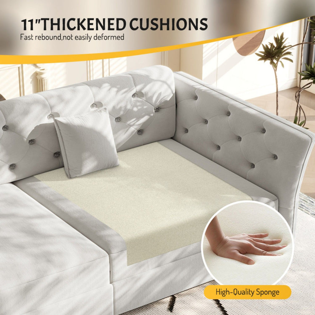 Oversize Pull Out Sofa Bed For Living Room