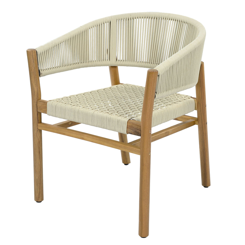 Elegant Outdoor Accent Chair (Set of 2)
