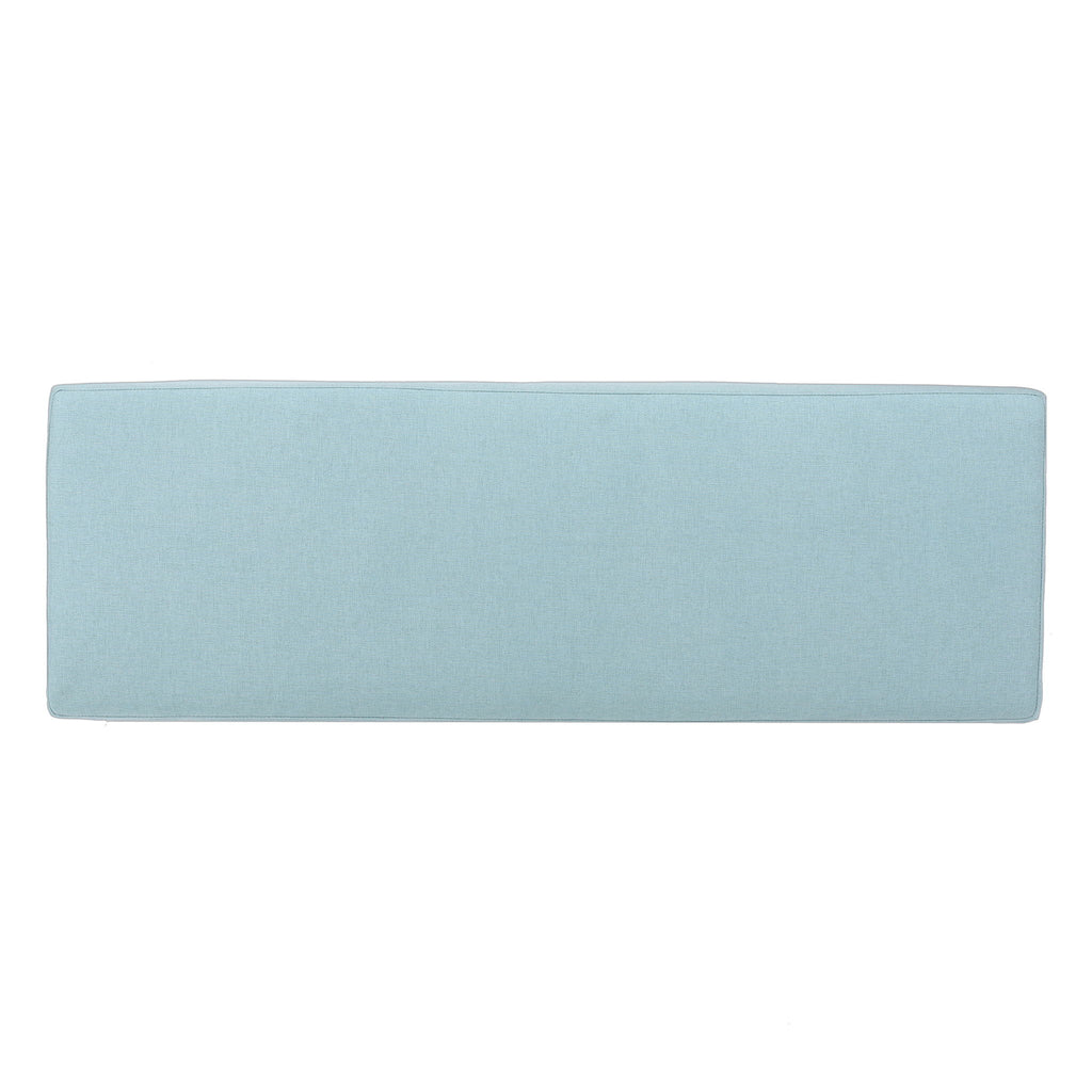 Contemporary Storage Ottoman Bench With Upholstery