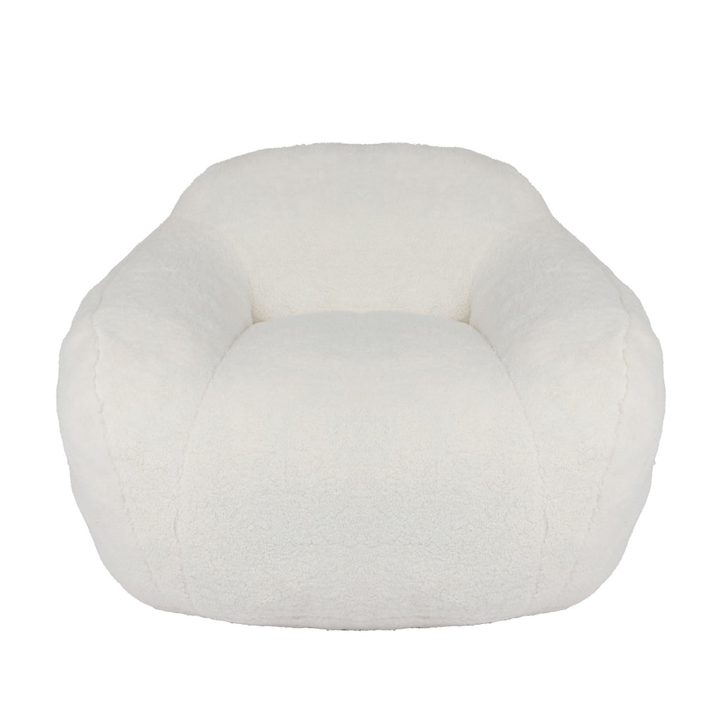 Giant Bean Bag Chair, Spacious Memory Foam With Armrests