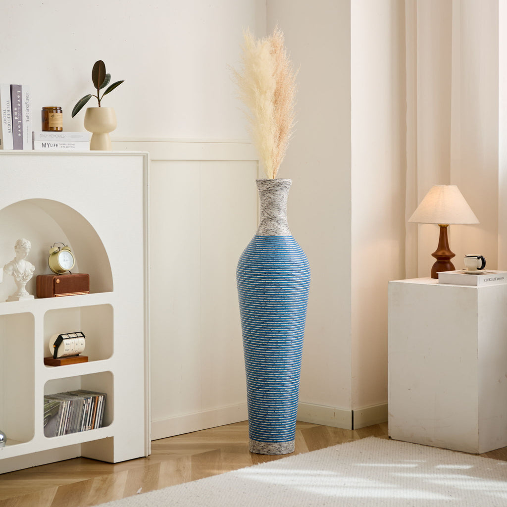 Classic And Neat Floor Vase, High Independent Flower Stand (Set of 3)