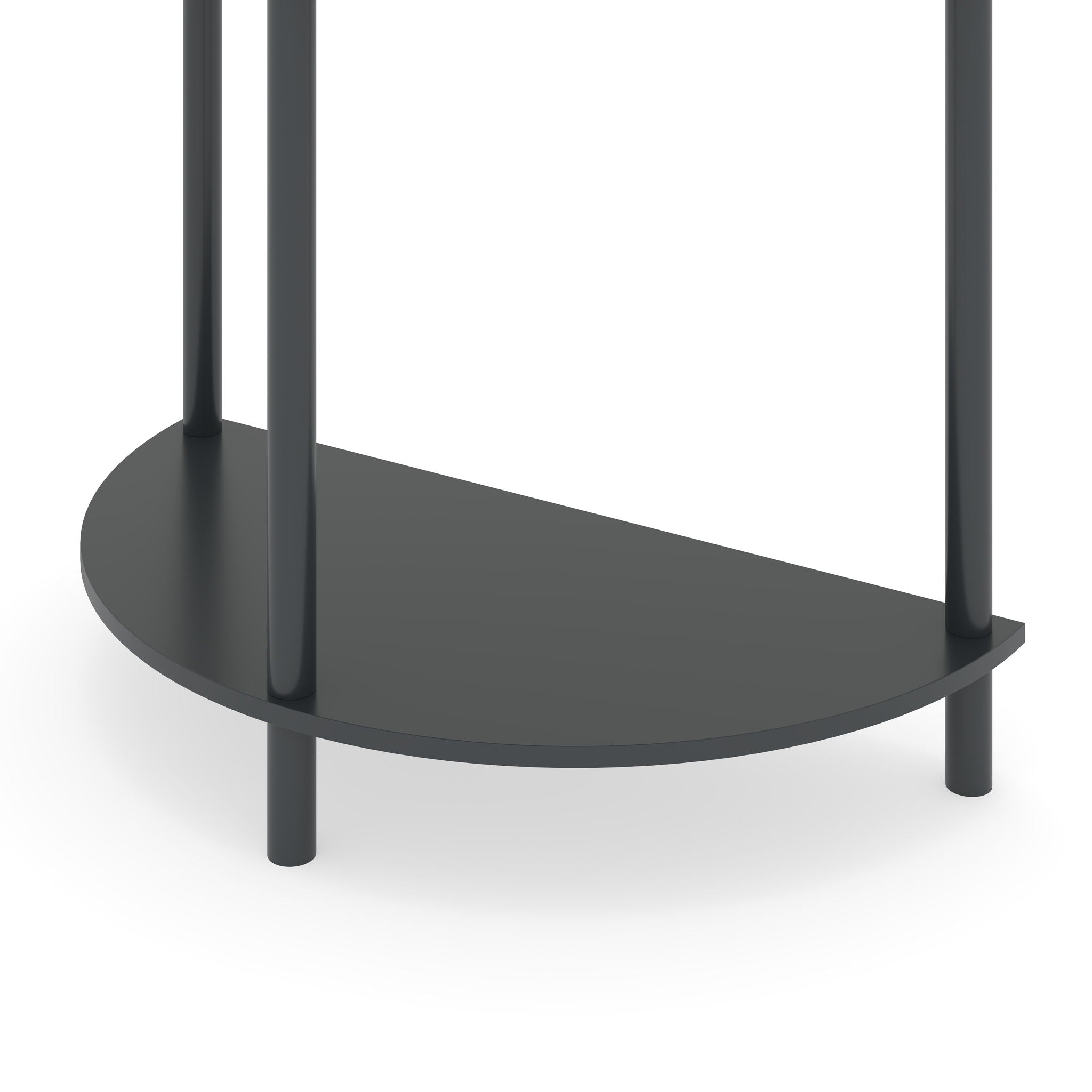 Demi Lune - Console Table With 2 Storage Drawers