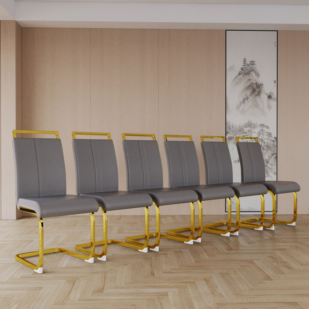 Side Dining Room Chair, Padded Seat High Back