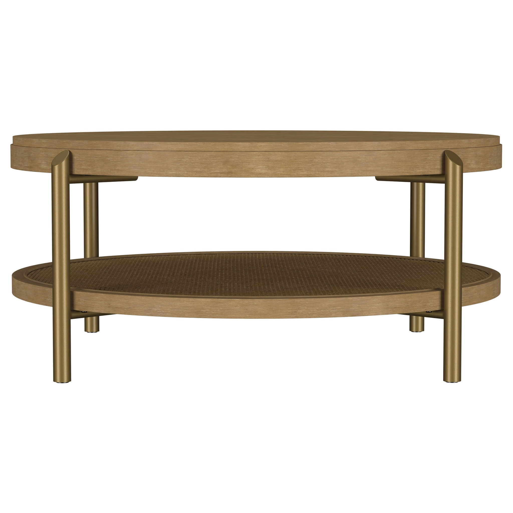 Benson - Round Table With Storage Shelf