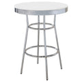 Werner - Round Bar Table - White