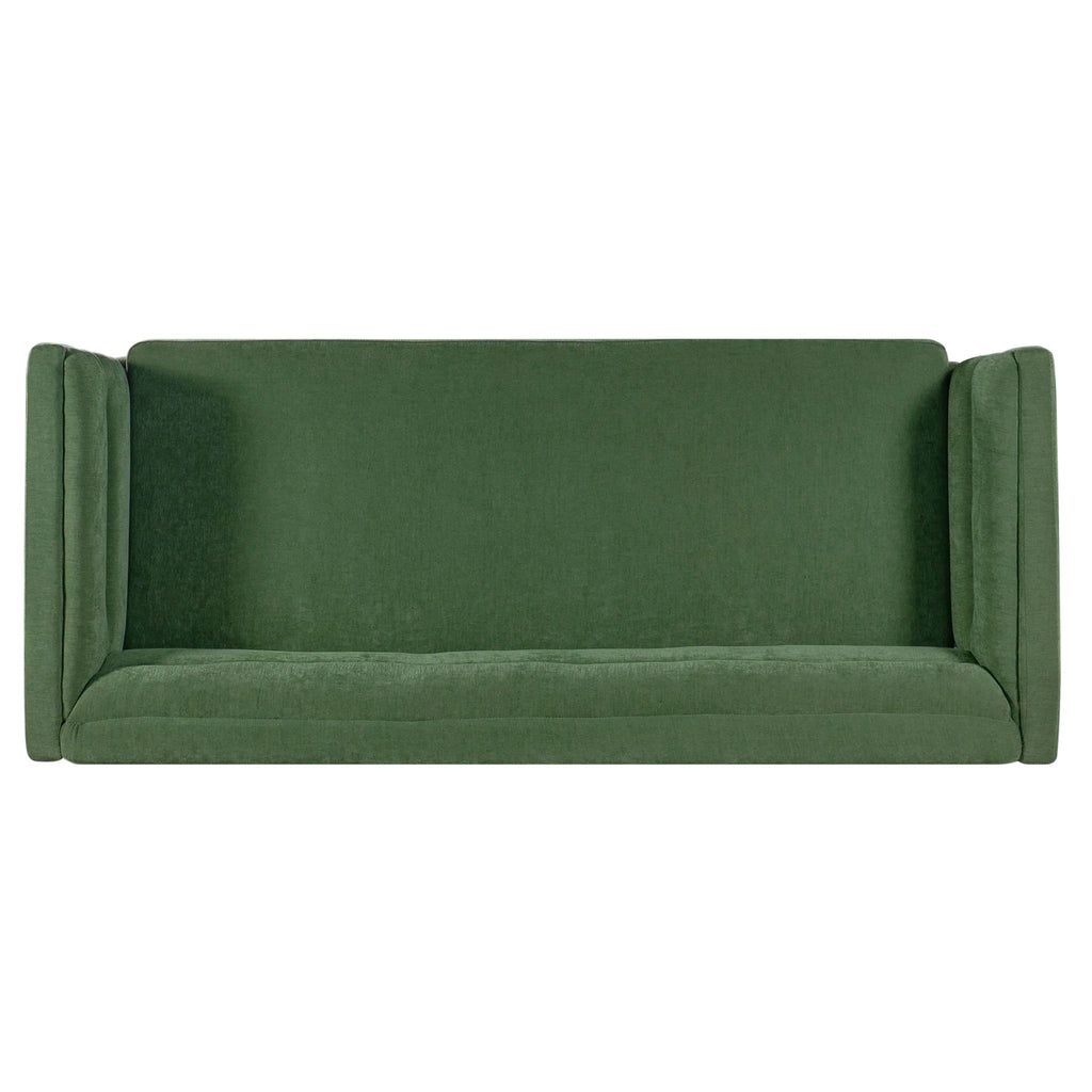 3 Seater Sofa Upholstery With Square Arms, Living Room Couch