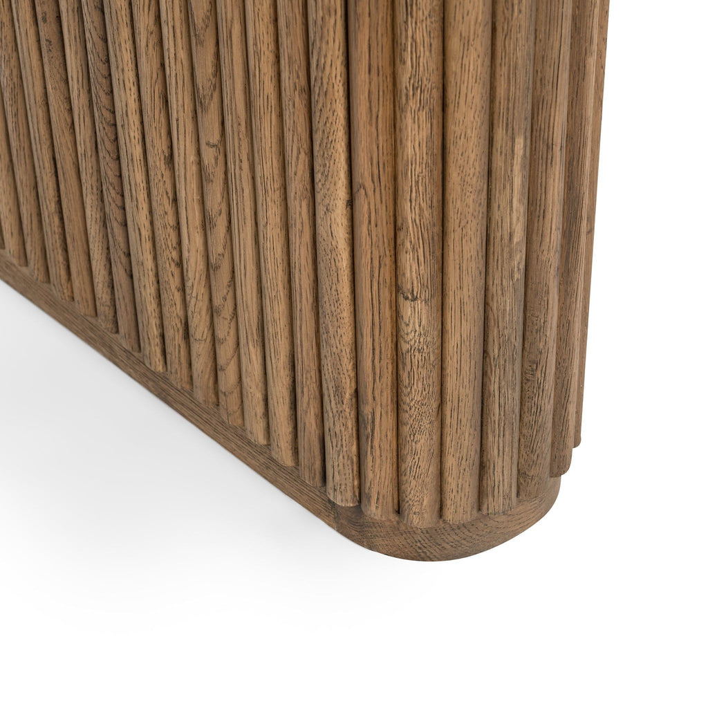 Vander - Oak Wood 84" Dining Table