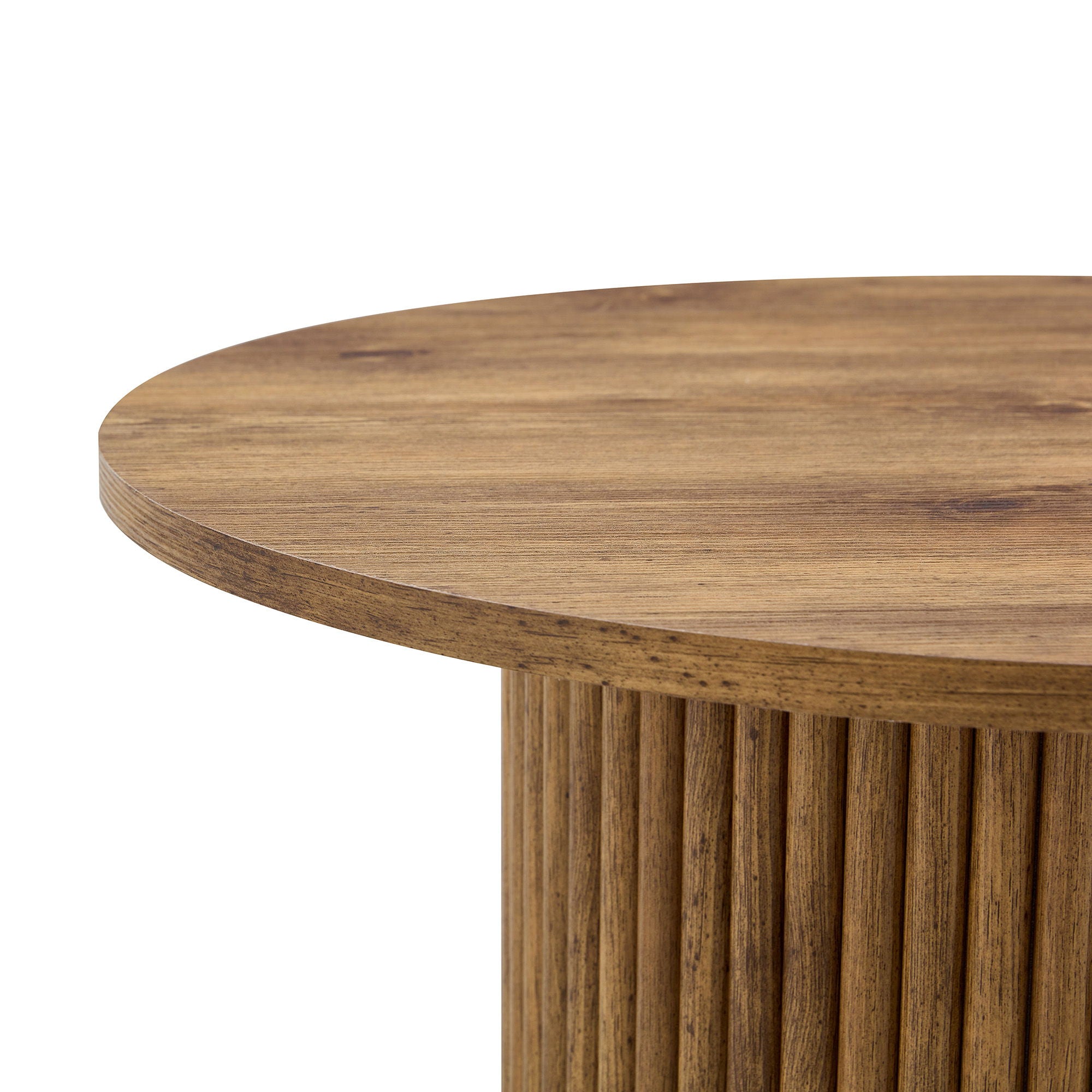 Modern Circular Coffee Table Cylindrical Design