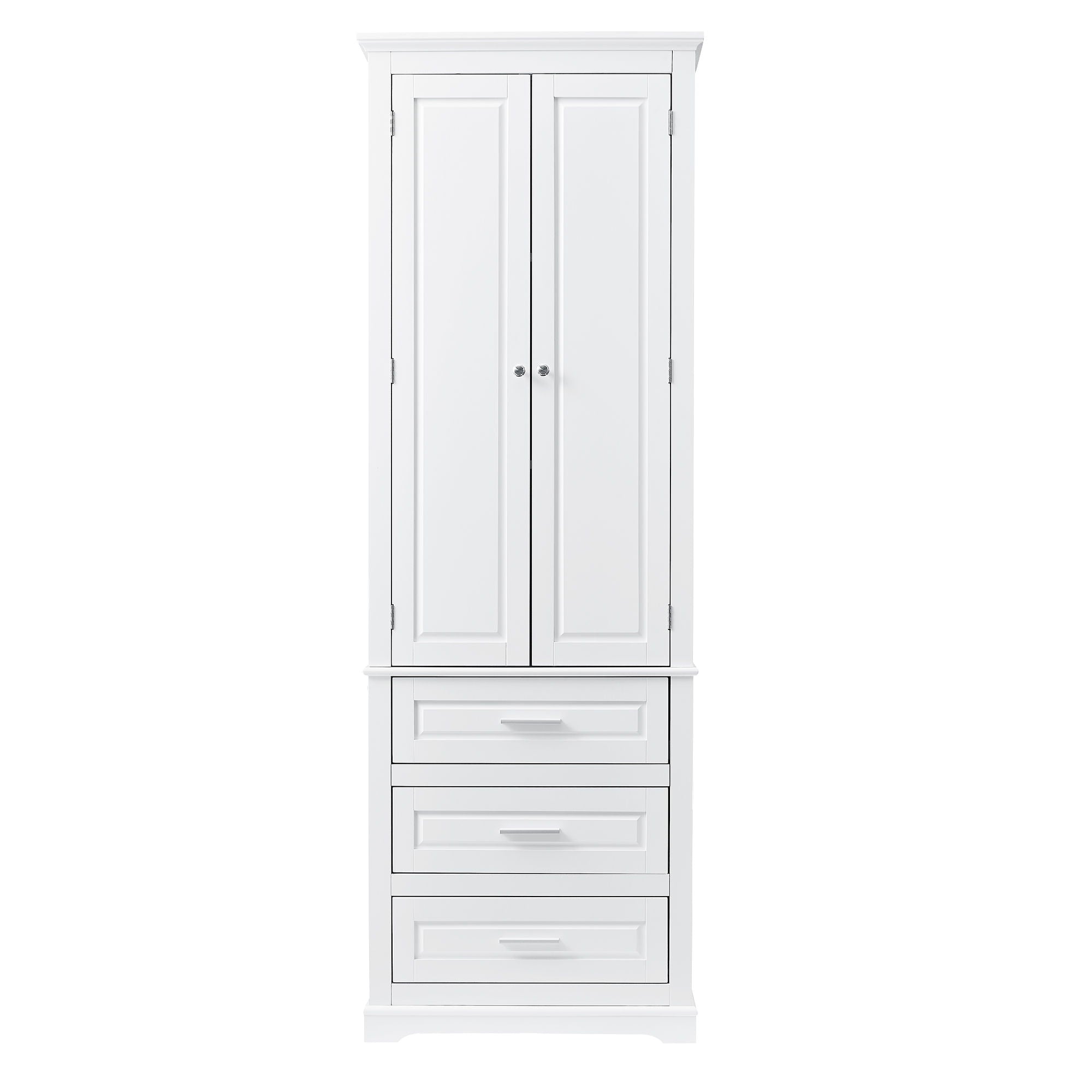 Storage Cabinet With 3 Drawers For Bathroom