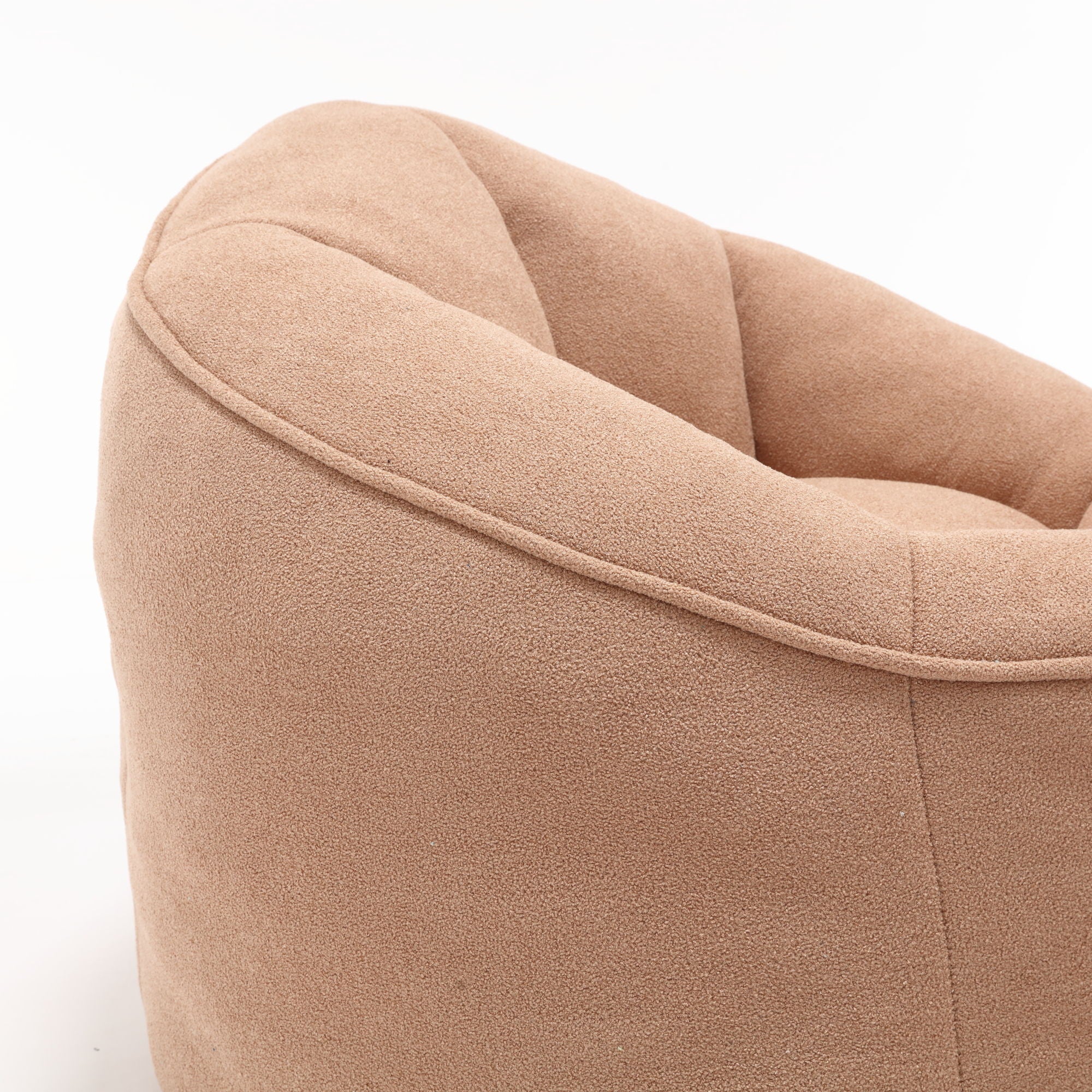 Bedding Bean Bag Sofa Chair High Pressure Foam With Footrest