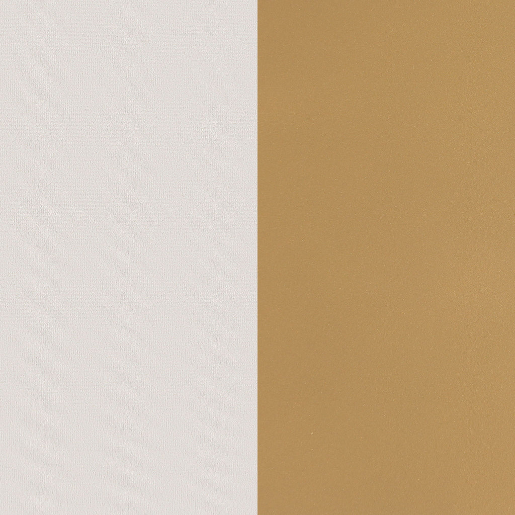 Square Counter Height Stools (Set of 2) - Beige / Gold
