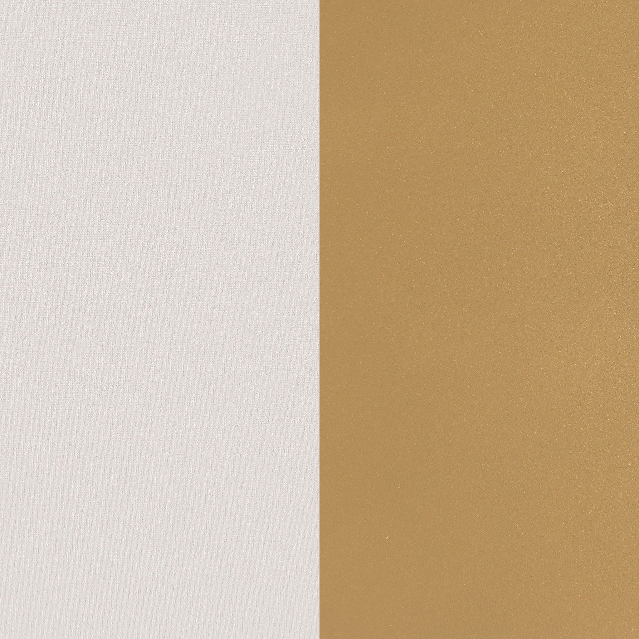 Square Counter Height Stools (Set of 2) - Beige / Gold