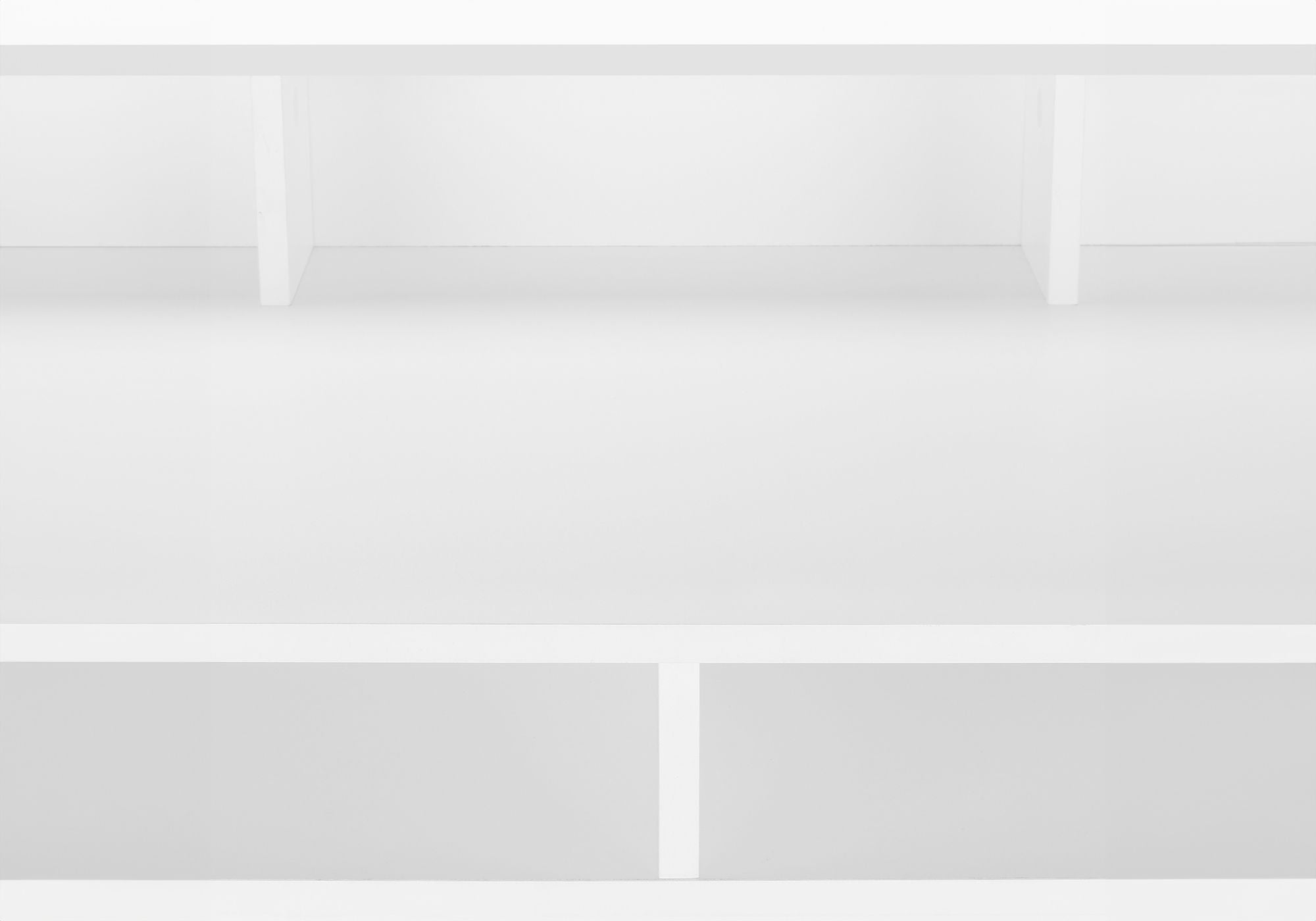Computer Desk For Home Office, Standing, Storage Shelves, Laptop, Contemporary & Modern