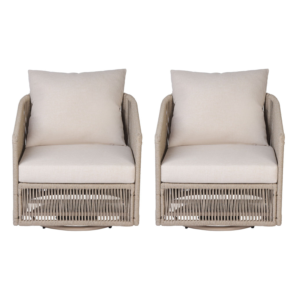 Outdoor 360° Swivel Patio Chair