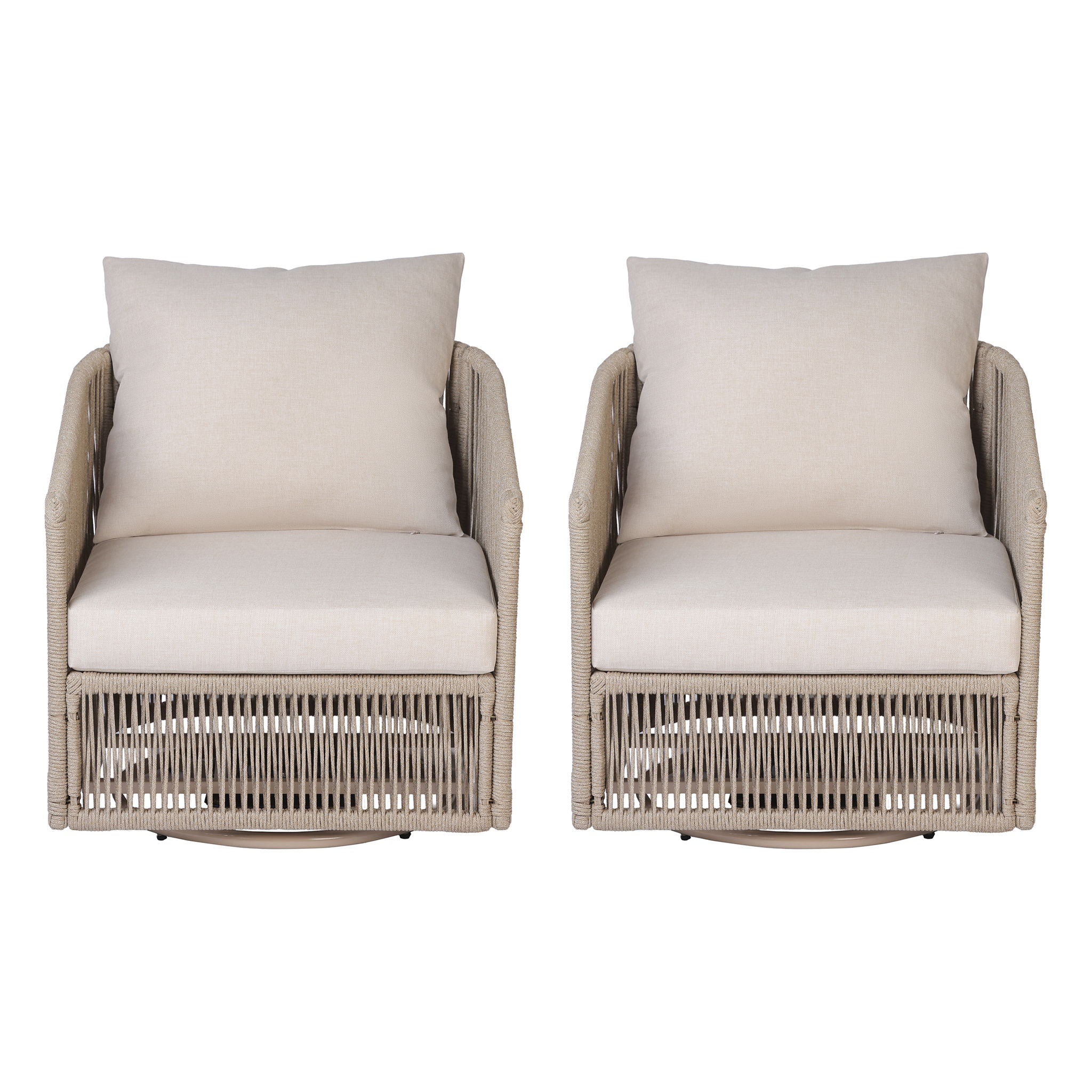 Outdoor 360° Swivel Patio Chair