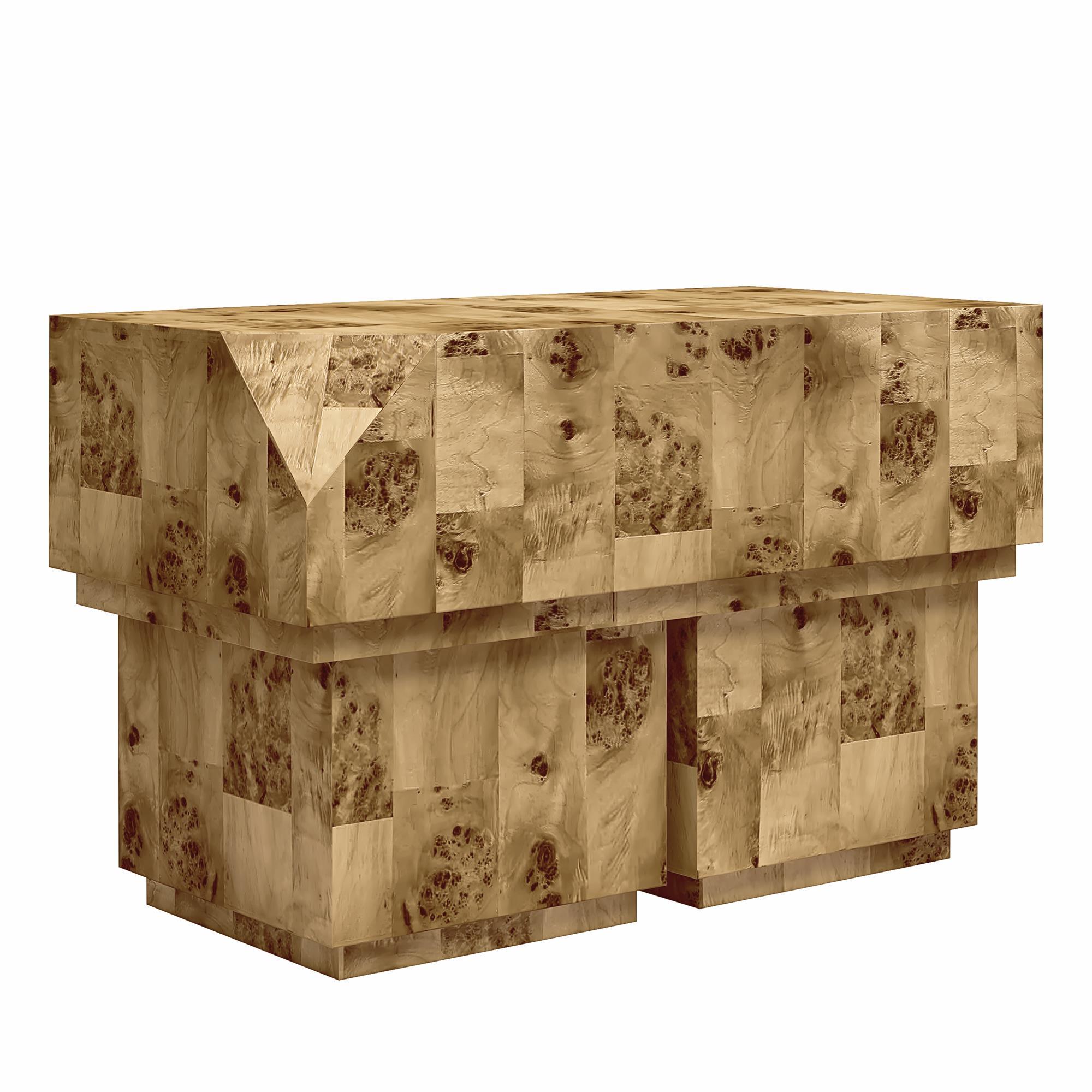 Moxie - 3 Piece Coffee And End Table Set - Brown