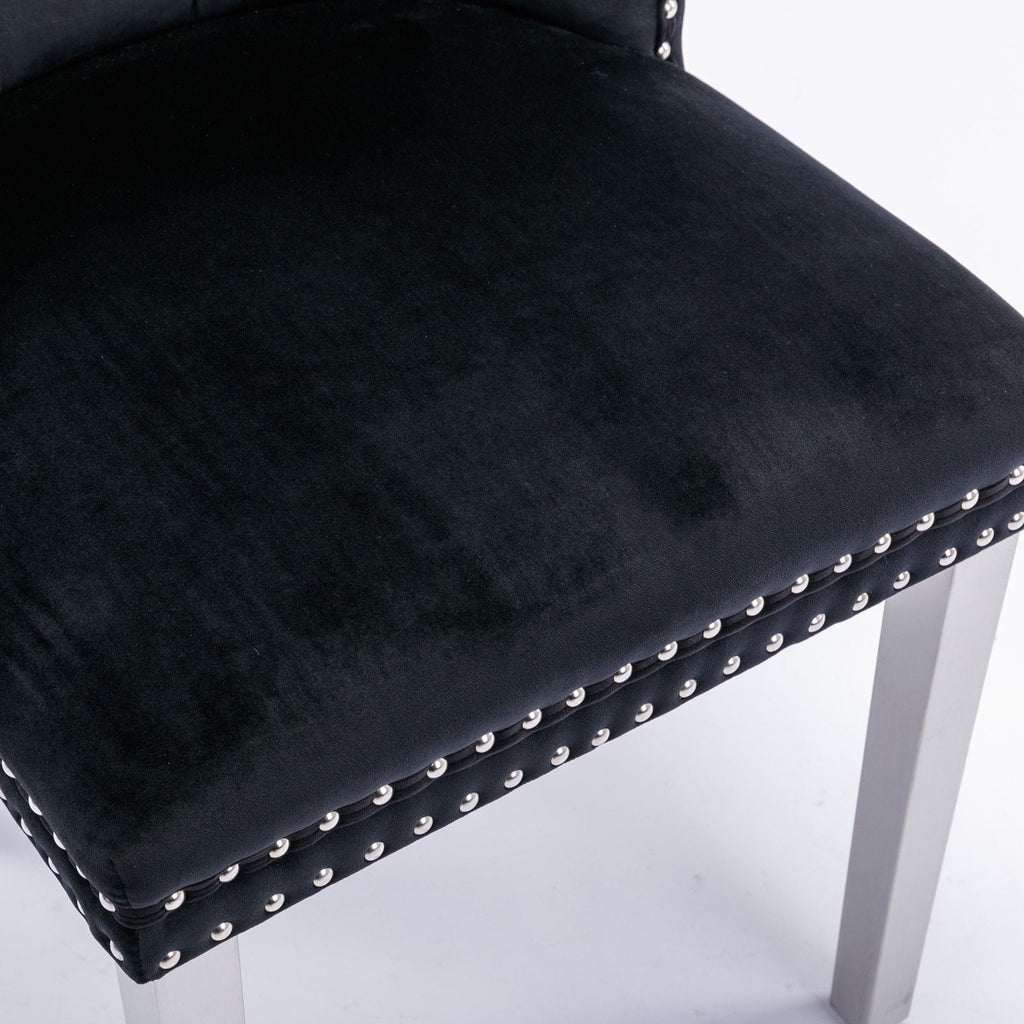 Nikki - Contemporary Upholstered Dining Chair (Set of 2)
