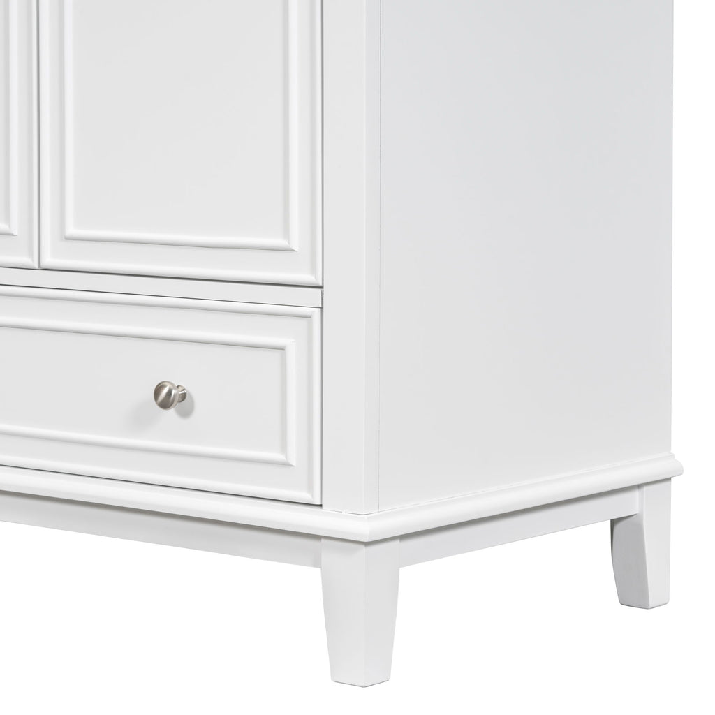 Modern Bathroom Vanity Base Only With Doors And Drawer