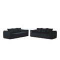 Minimalist Set With Curved Lines & Gently Sloped Backrest