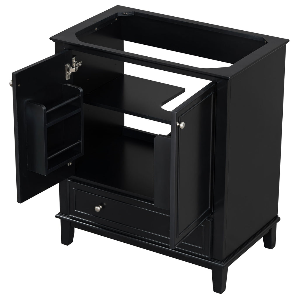 Modern Bathroom Vanity Base Only With Doors And Drawer