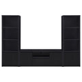 Sloat - 3 Piece Entertainment Center - Black