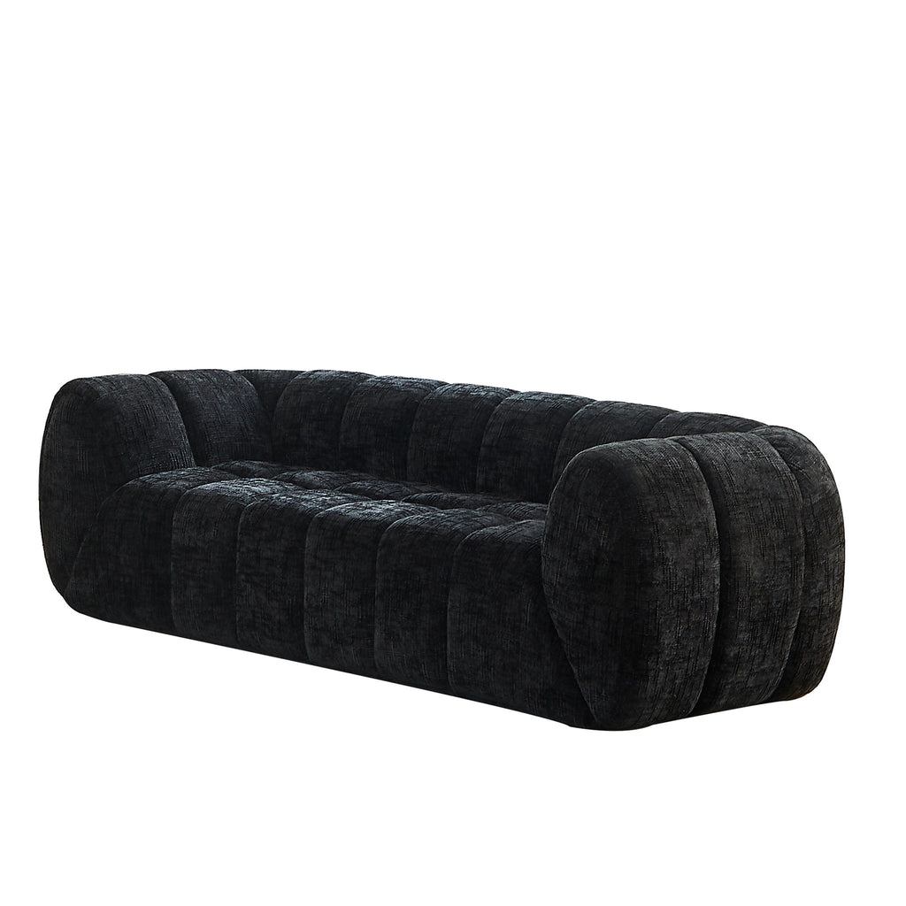 Modern Sofa With Piano Key Backrest