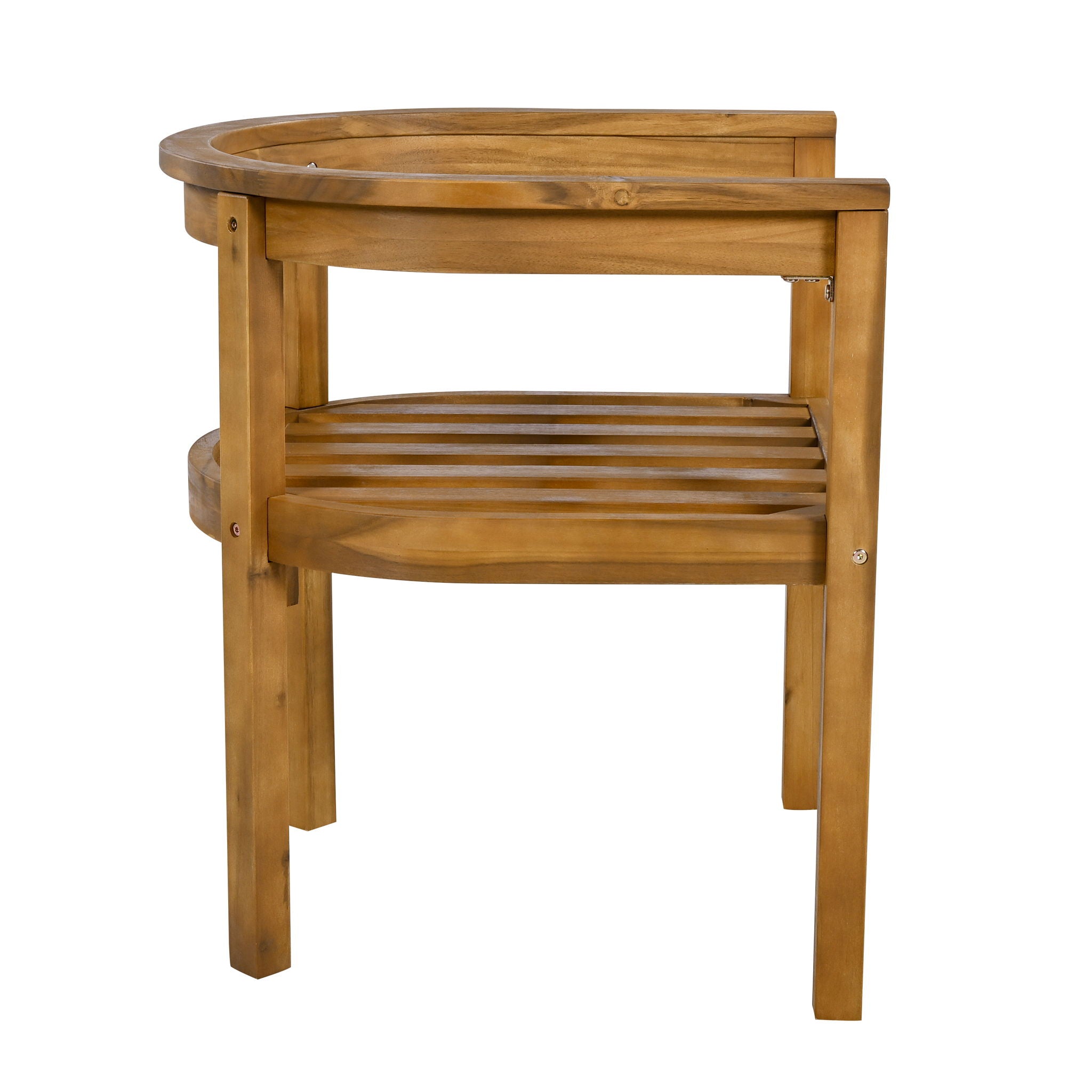 Abaco - Outdoor Acacia Wood Dining Chair (Set of 2) - Beige