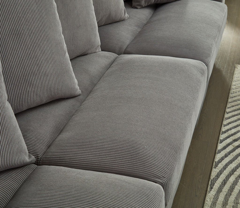 5 Seater Oversized Convertible L & U Shaped Couch