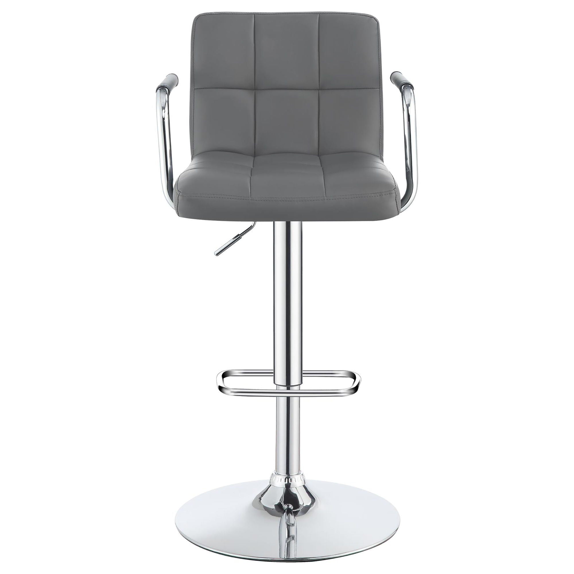 Adjustable Bar Stool With Hydraulic Height Adjustment