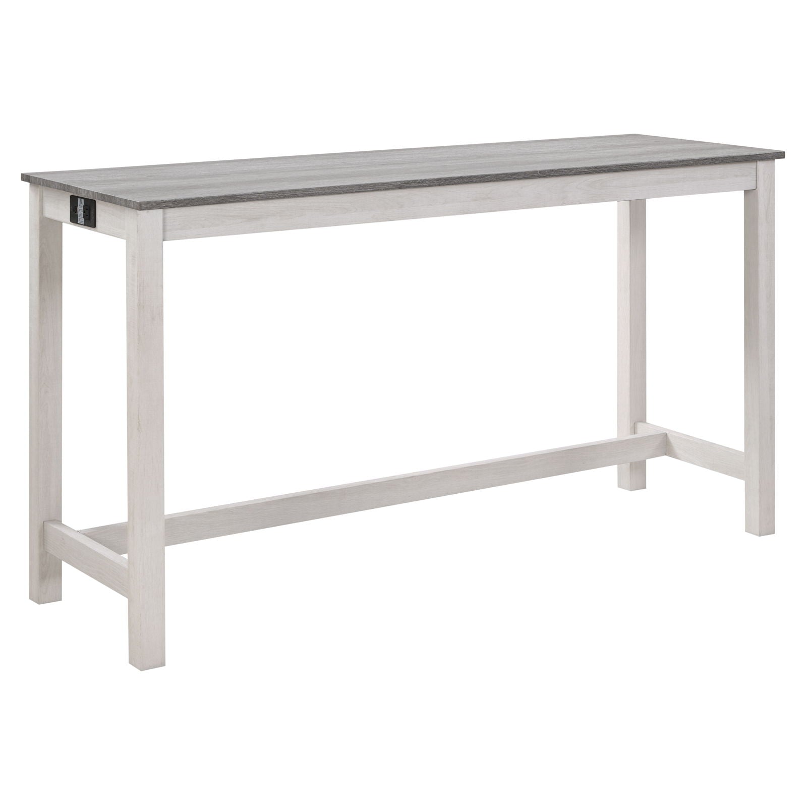 4 Piece Bar Table Set With Power Outlet