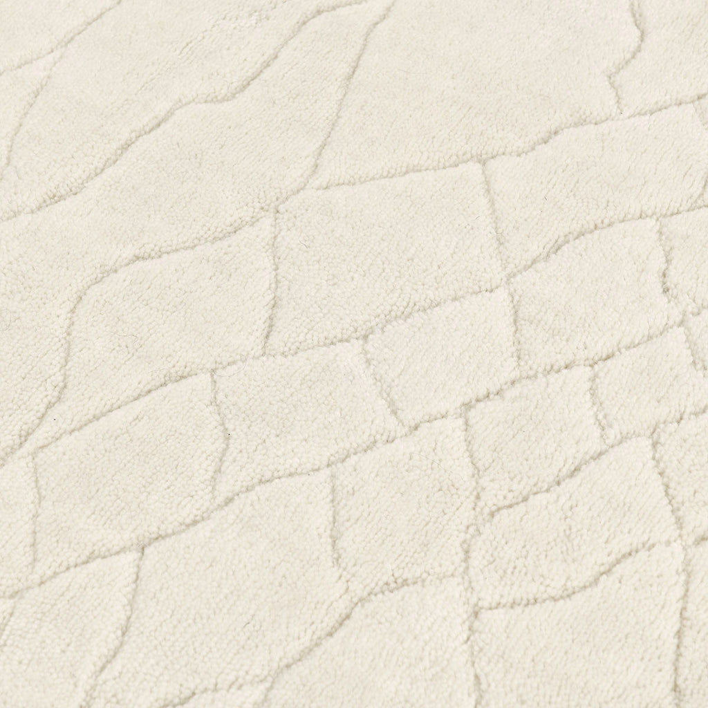 Renewed - 2' x 3' Lucerne Wool Area Rug - Ivory