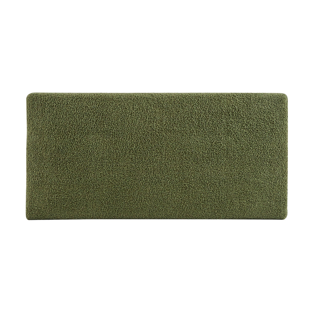 Storage Ottoman With Flip Top Lid - Retro Green