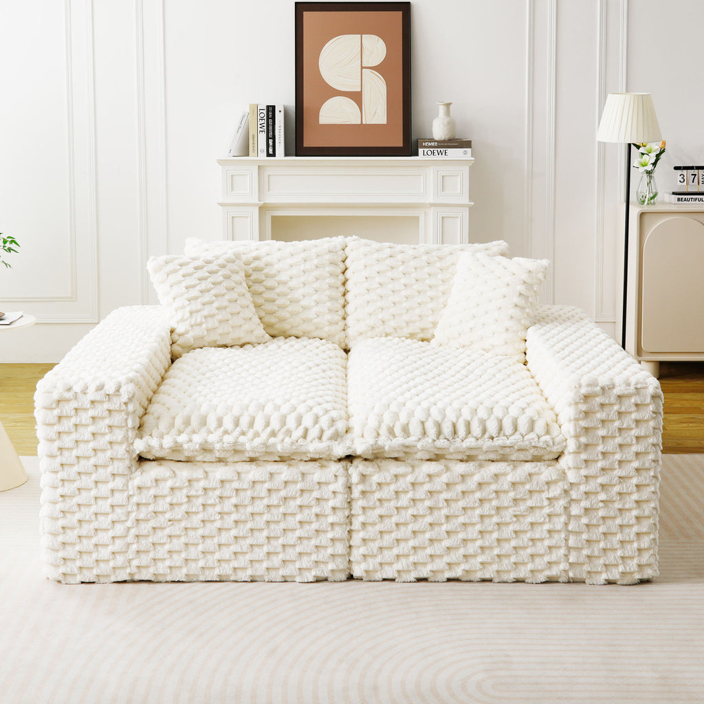Multifunctional Sofa, Side-By-Side Or Facing Each Other