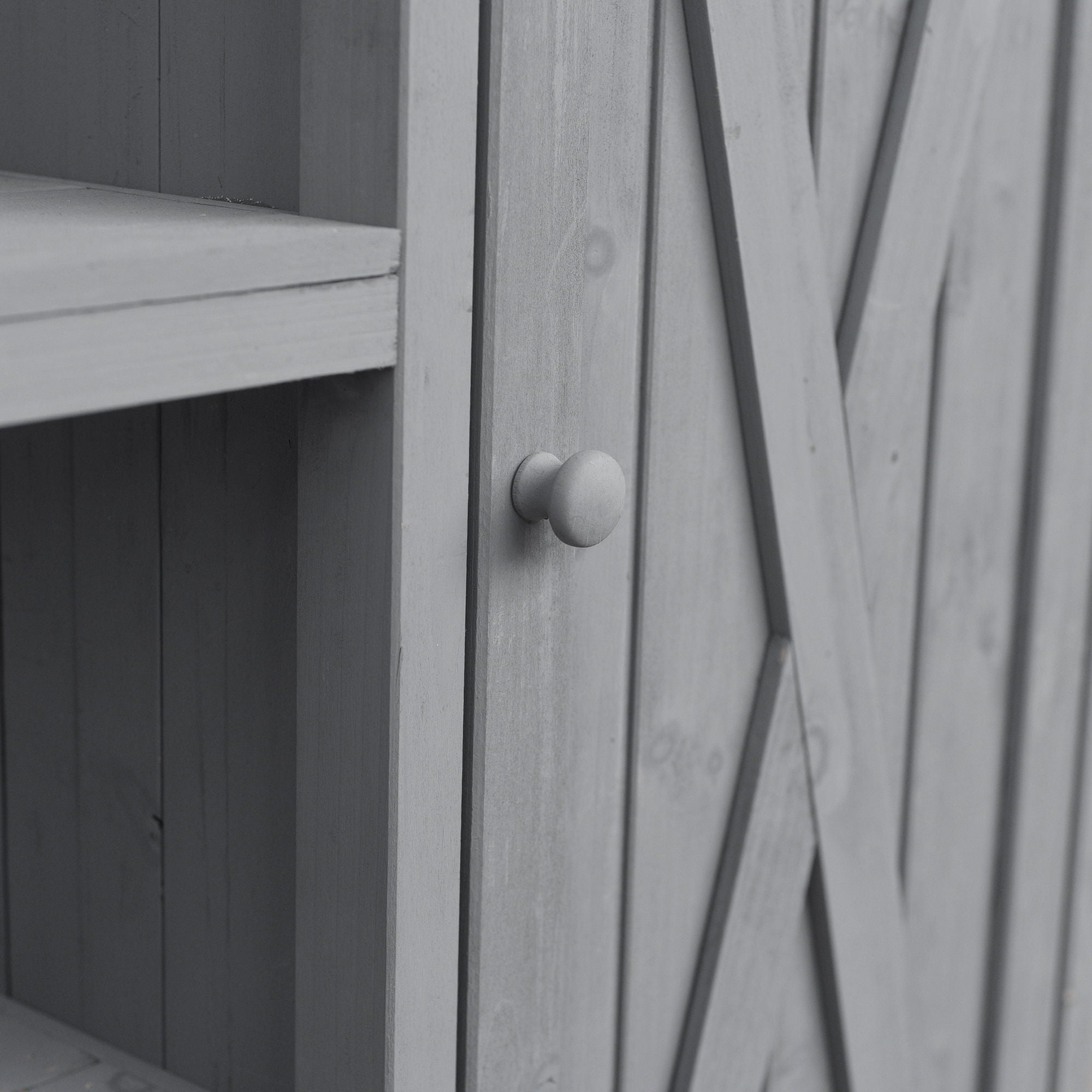 Foldable Outdoor Kitchen Island With Storage Cabinet