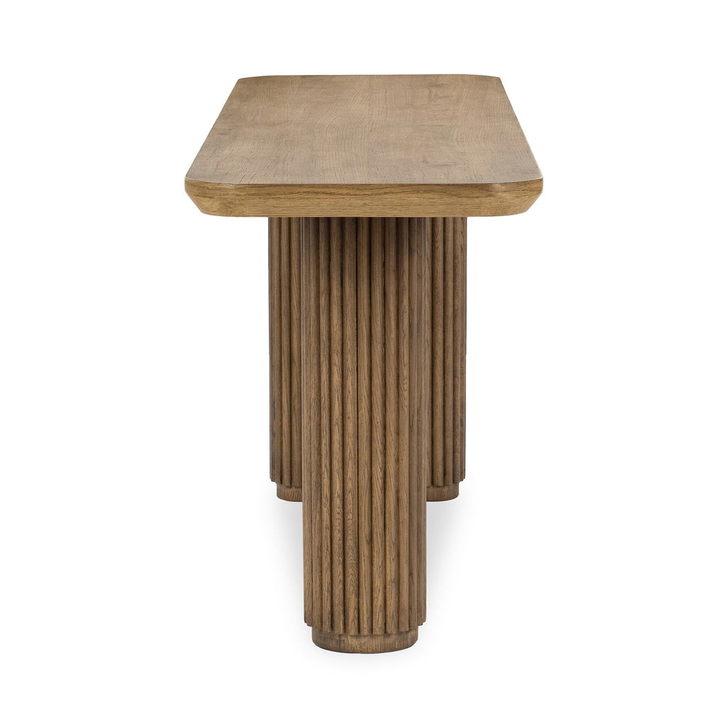 Vander - Solid Wood Rectangle Console Table